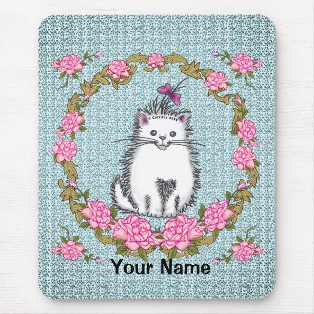 Baby Kitten Cat Mousepad (Frente)