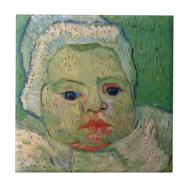 Baby Marcelle Roulin por Vincent van Gogh (Frente)
