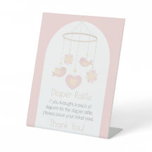 Baby Mobile Diaper Raffle