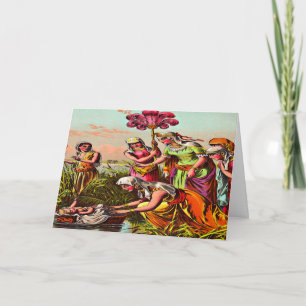 Baby Moisés no Rio Saudação Cartão 2