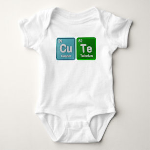 Baby Scientist Camisa Mesa periódica