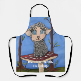 Baby Sheep on Toadstool