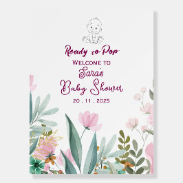 Baby Shower Welcome Sign Posters 
