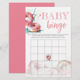 Baby Sprinkle Bingo Baby Bingo Jogo Chá de fraldas