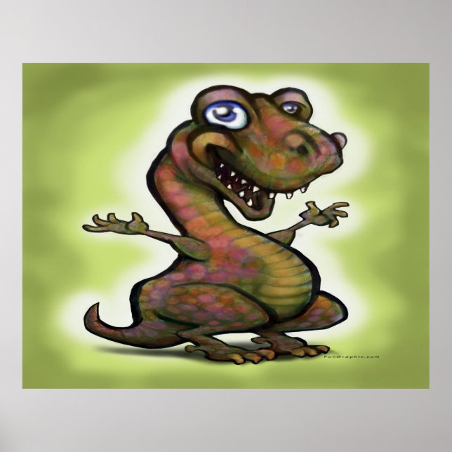 Baby T-Rex Poster (Frente)