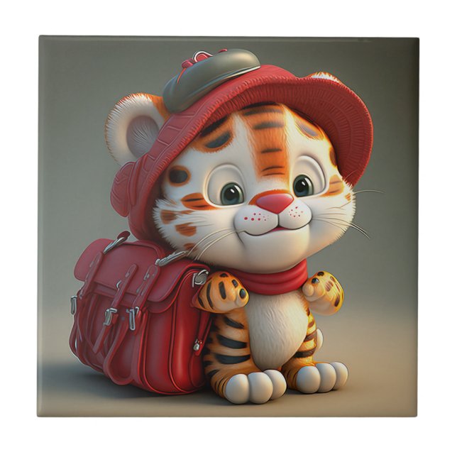 Baby Tiger Cartoon-76775 (Frente)