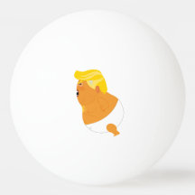 Baby Trump Blimp ping pong bola
