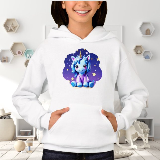 Baby Unicorn In PJ's Hoodie (Criador carregado)
