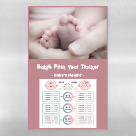Baby Weight Tracker | First Year Milestone Chart