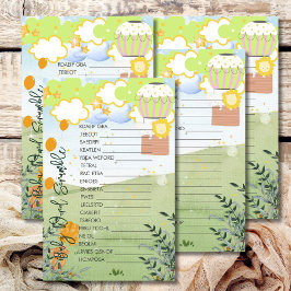 Baby Word Scramble Adventure Iniciar balão de ar q