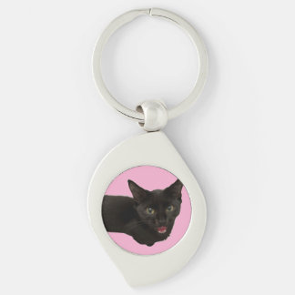 Baby Zina – Gatinho Preto Chaveiro Fofo