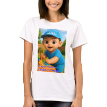 babyJoy Série 7 - Camiseta feminina #VL