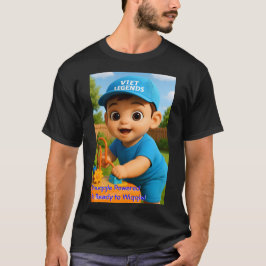 babyJoy Série 7 #VL - Camiseta masculina Snuggle P