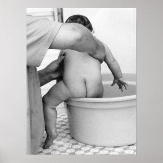 Baby's Bath poster