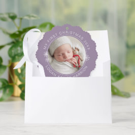 Baby's First Christmas Keepsake Photo