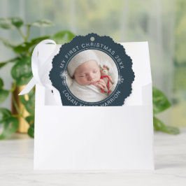 Baby's First Christmas Keepsake Photo