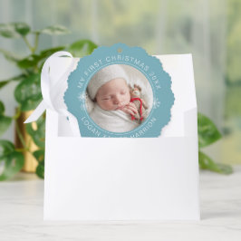 Baby's First Christmas Keepsake Photo