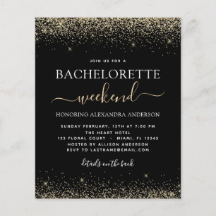 Bachelorette de Orçamento Fim de Semana Dourado L