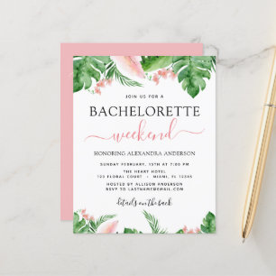 Bachelorette de Orçamento Fim de Semana Itinerário