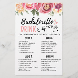 Bachelorette IF personalizado, jogo do Hen Party