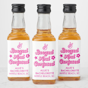 Bachelorette Personalizado Boozado e Confuso