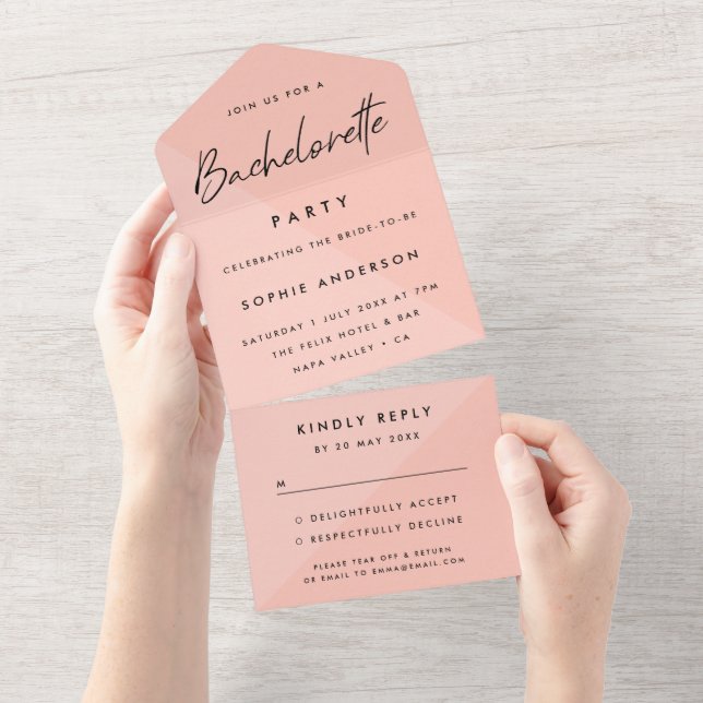 Bachelorette Pink | Vice-presidente de partido min (Aba destacável)