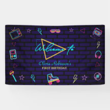 Bacia De Aniversário Do Neon Kids Pop