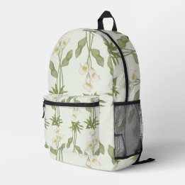 Backpack Floral Branco