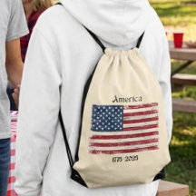 Bandeira da América de 1776 a 2026 Aniversário de