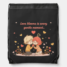 Casal de Anime Romântico Fofo - Momento de Amor