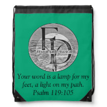 Femme Delivrance Drawstring Bag