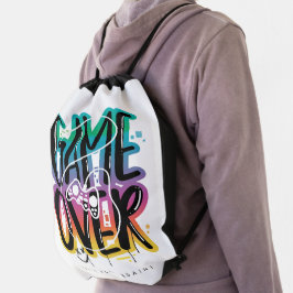Backpacks Game over graffiti joystick gamer