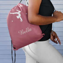 Gymnastics Girl Drawstring Personalizada