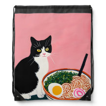 Kitten com Ramen Bowl 🍜