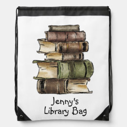 Backpacks Livro da biblioteca