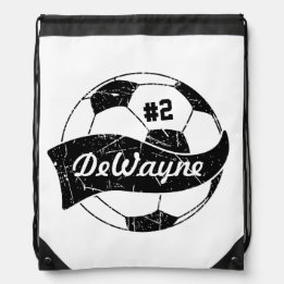 Backpacks Nome e número personalizados da equipe de futebol