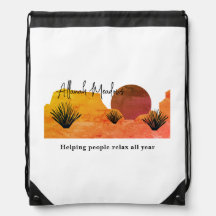 Soothing Desert Moon Meditation Backpack