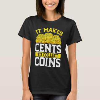 Backprint It Makes Cents To Collect Coins Tank Top