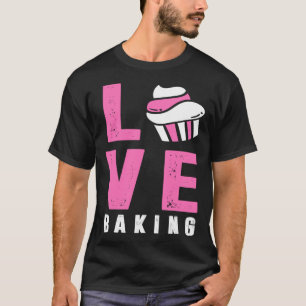 Backprint Love Baking Pullover Hoodie