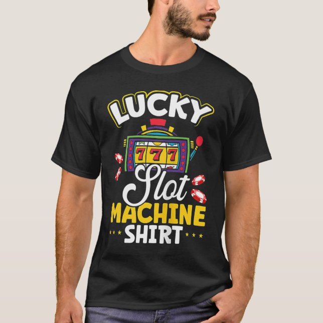 Backprint Lucky Slot Machine Tank Top (Frente)