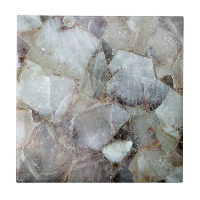 Backsplash do Impressão do Quartz Branco Clássico (Frente)