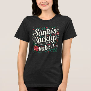 Backup de papais noeis   Camisetas de Natal da Fam