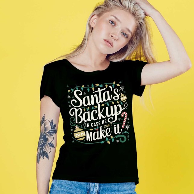 Backup de papais noeis | Camisetas de Natal da Fam (Criador carregado)
