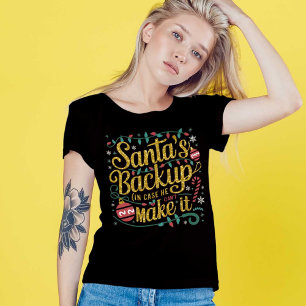 Backup de papais noeis   Camisetas de Natal da Fam