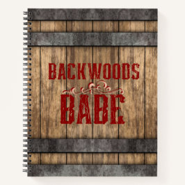 Backwoods Babe Whiskey Keg Bullet Diário