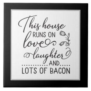 bacon de arte em Cozinha