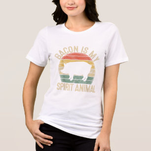 Bacon É Meu Espírito Animal Dotado Figurino De Chu