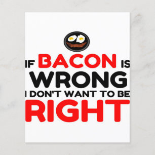 Bacon errado, engraçado.