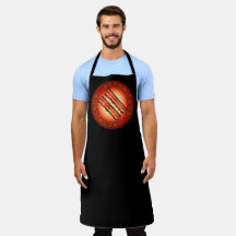 Bacon Snob Business Apron preto