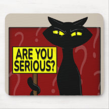 Bad Boogie Engraçado Você Está Tocado? Mouse Pad